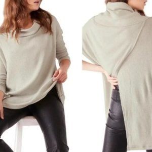 Free People Juicy Long Sleeve Stone Cold NWT XS L